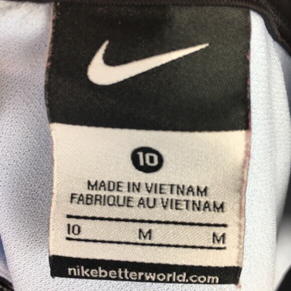 Nike Black Stripe Halter Tie Swim Top Tankini size 10 - Picture 7 of 8